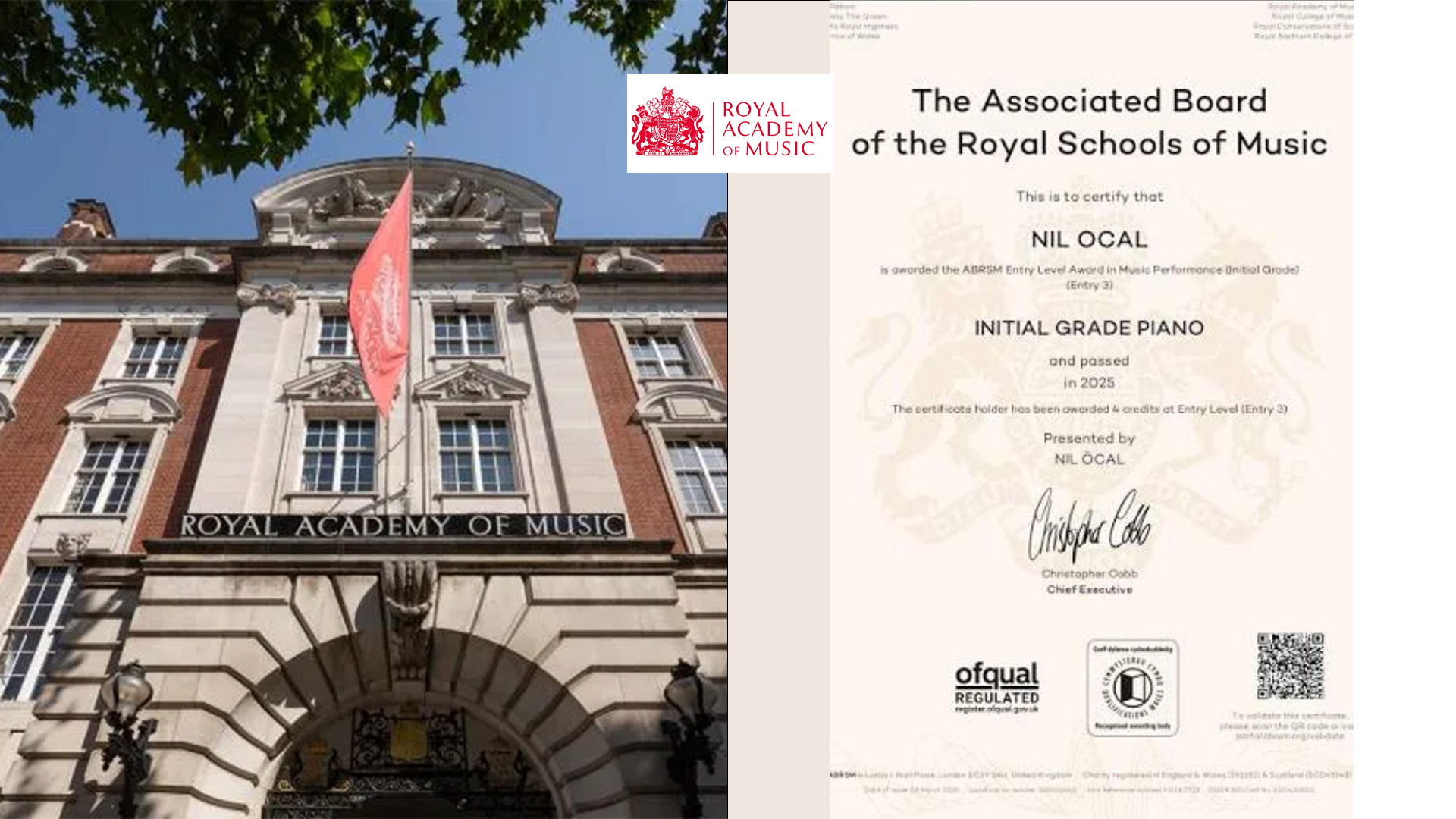 Royal Academy of Music Performans Hazırlığı